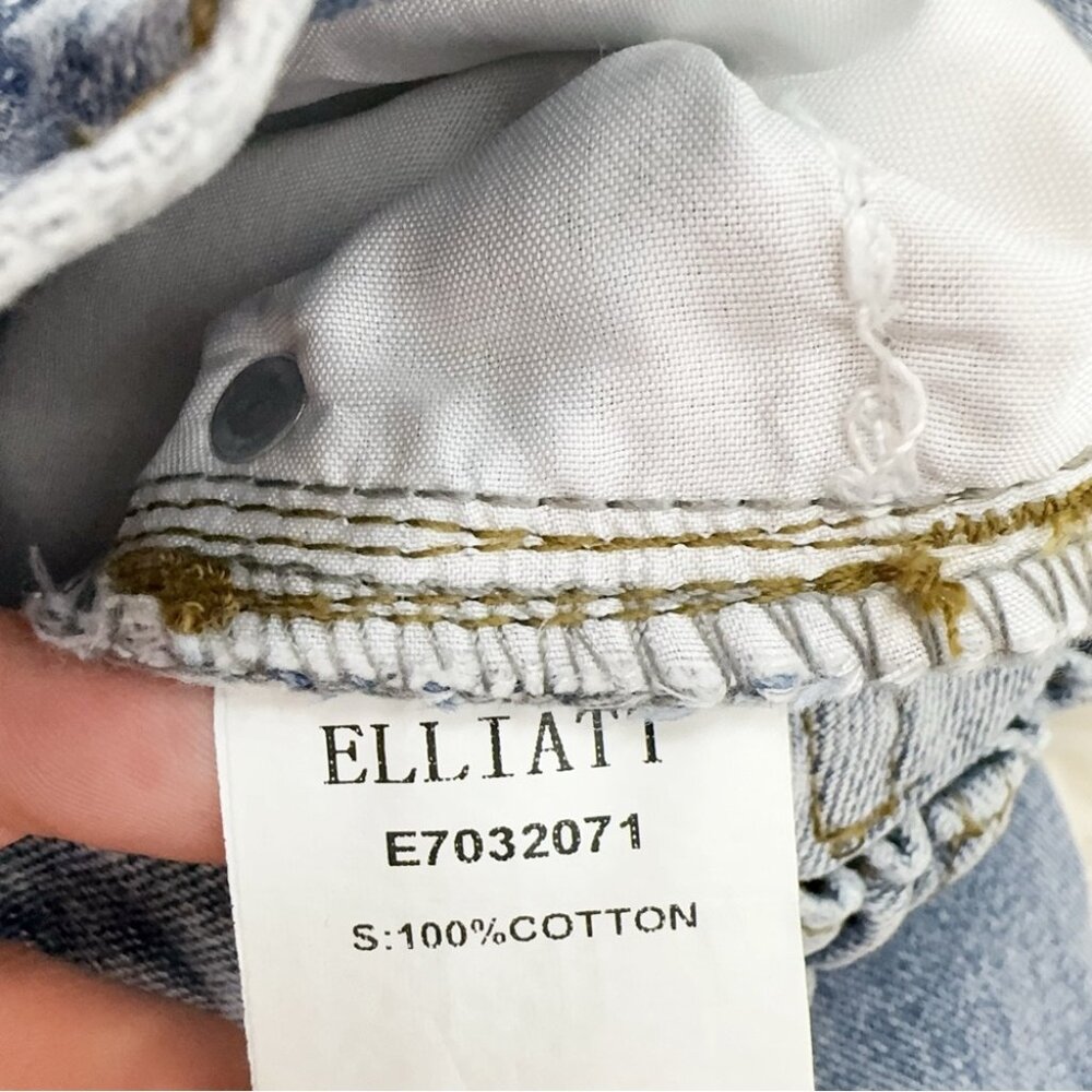 NWT Elliatt High Waisted Light Washed Denim Jeans - Picture 3 of 6